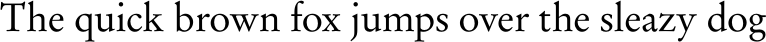 Garamond example