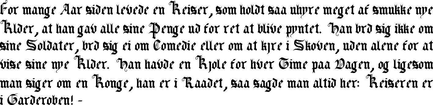 Gothic Textura Quadrata example