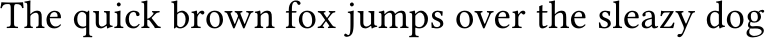 Libertinus Serif example